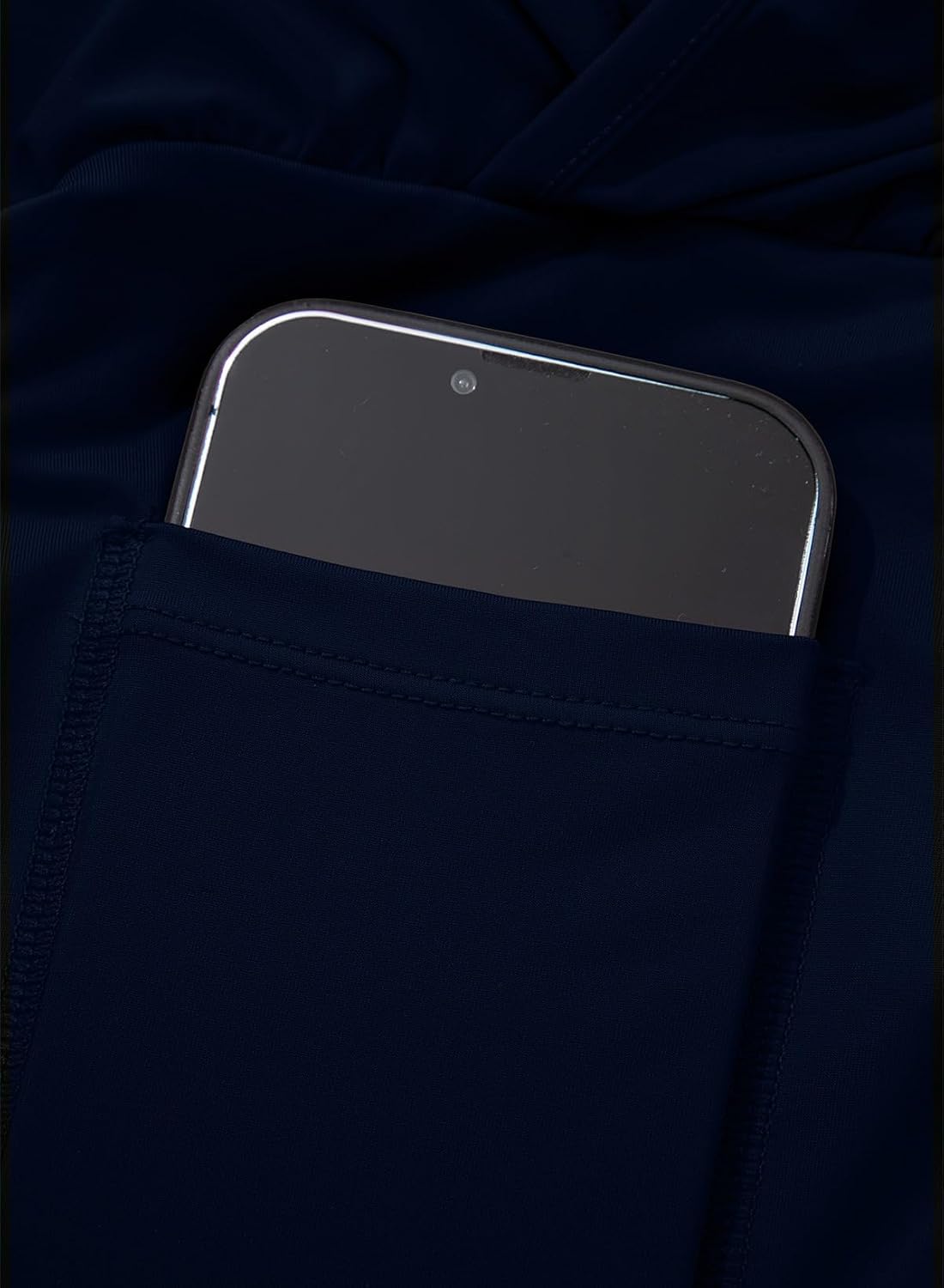 blibean Girls Athletic Shorts Liner 2 in 1 UPF50+ Running Short with Pockets 6-15 Years - Image 7