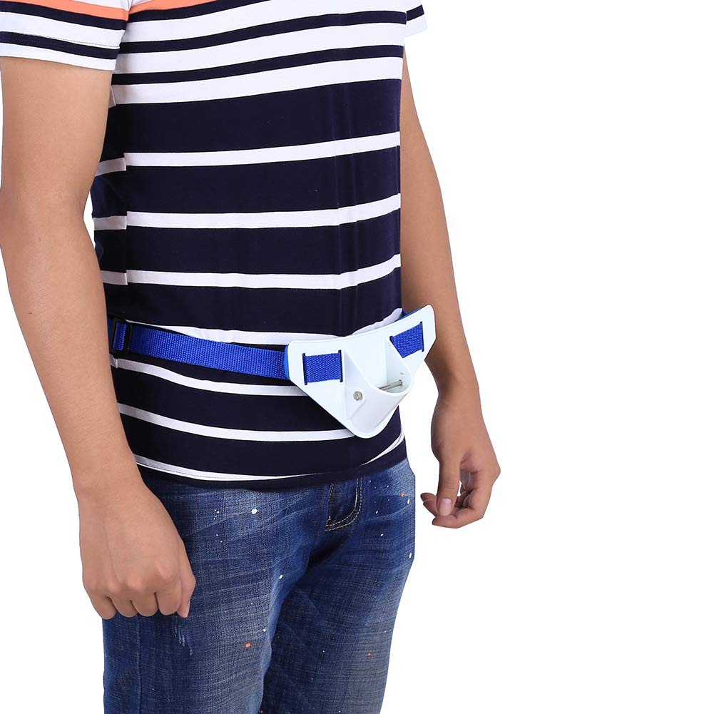 Ceinture De Combat Avec Support De Canne à Pêche (cardan Intégré) - Matériel Pêche Pratique, Bleue
