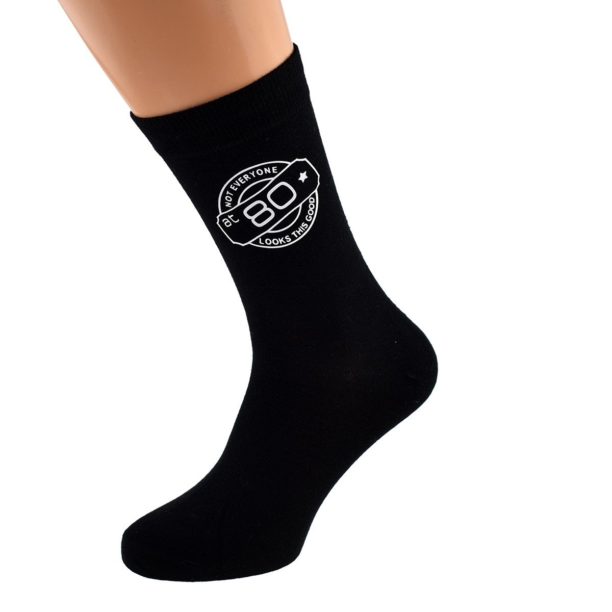 GTR-Prestige Giftware Not Everyone Looks This Good At 80 Socks 80th Bithday Adult Size UK 5-12