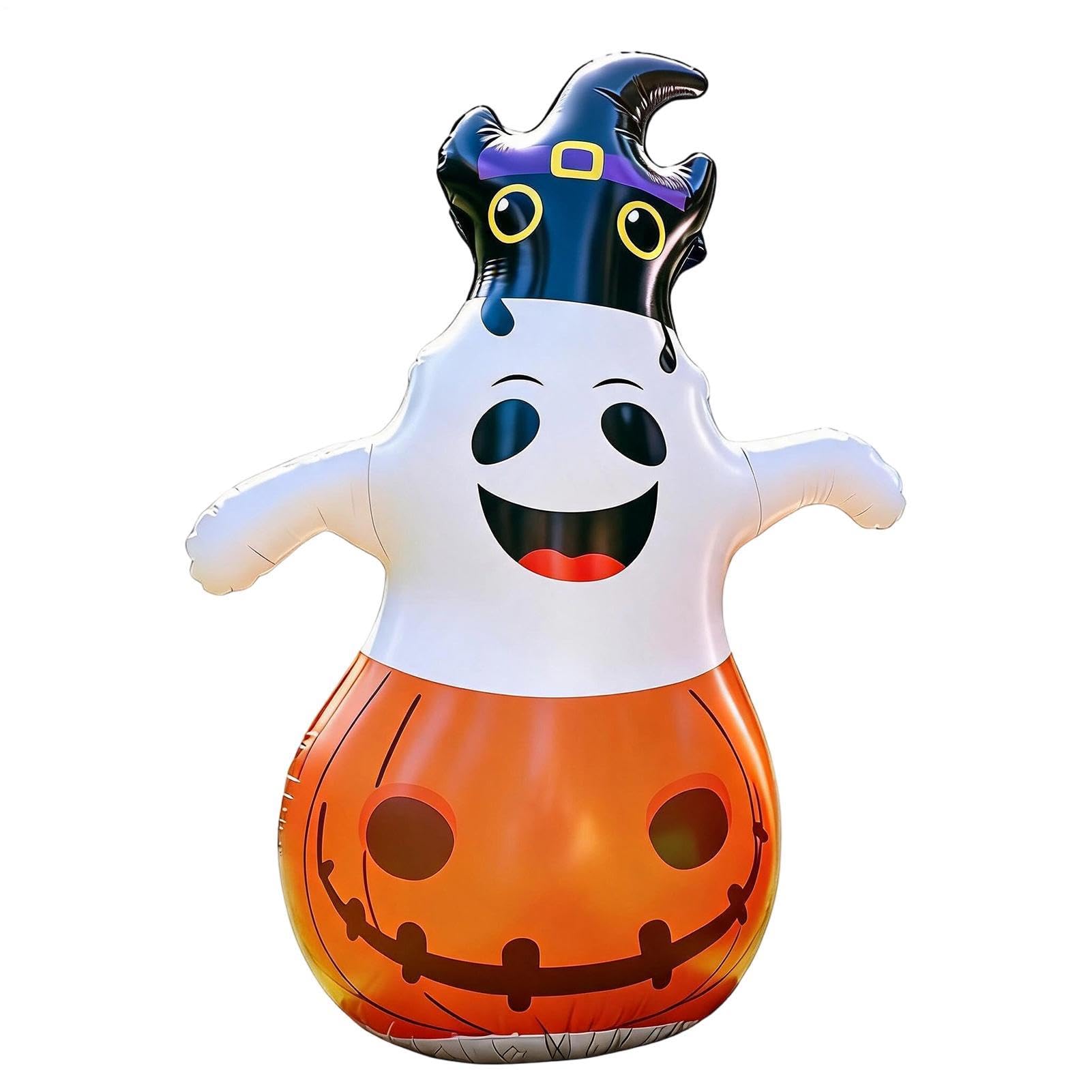 Hinchables De Halloween Hinchables Tumbler de Calabaza y Fantasma para
