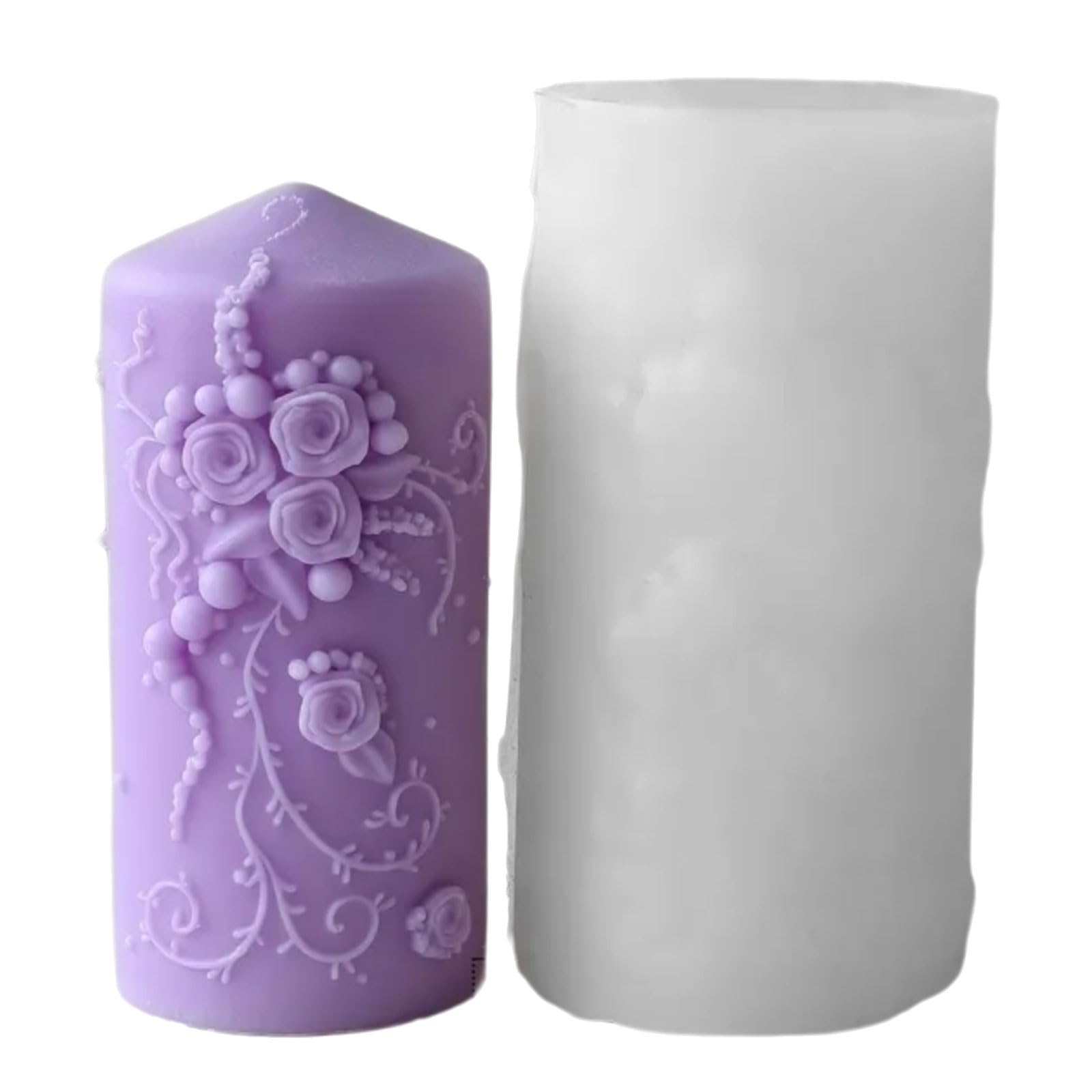Uqezagpa Themed Silicone Mold Temperature Resistant Silicone Mold for Soap Wedding Decoration Wedding
