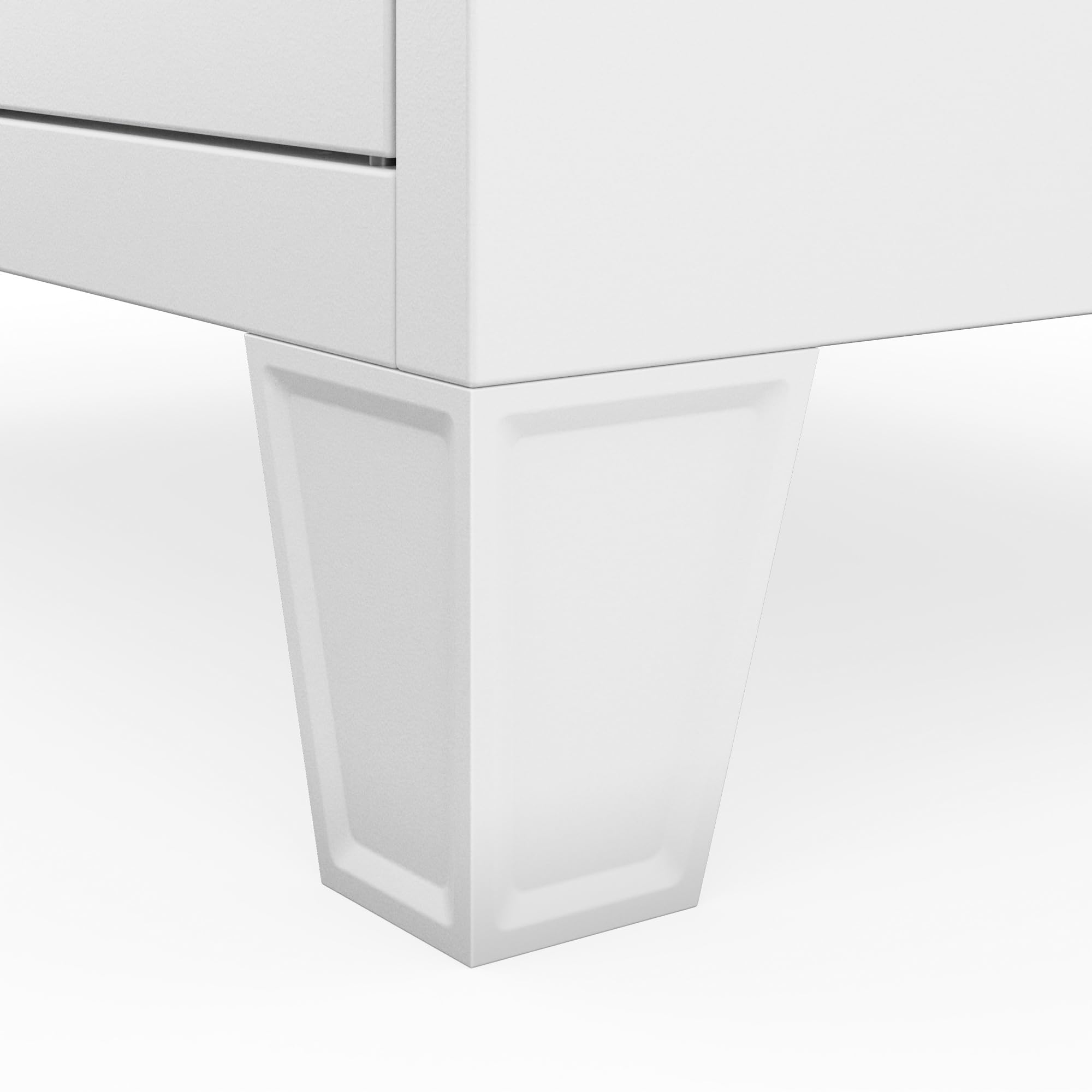 Jan Nowak taquilla metálica para Vestuario colectivo Armario de Acero con 4 Compartimentos Independientes Barra para Ropa ventilación portanombre y cerraduras Individuales 172 x 56 x 45 cm | Taquilla para 4 usuarios, barras para ropa, ventilación, soporte