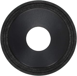 Fielect 10 Inch 2 Wire 1Pcs Speaker Drum Paper Accessories Subwoofer Cones 65.5mm Inner Diameter Pocke Fabric Surround