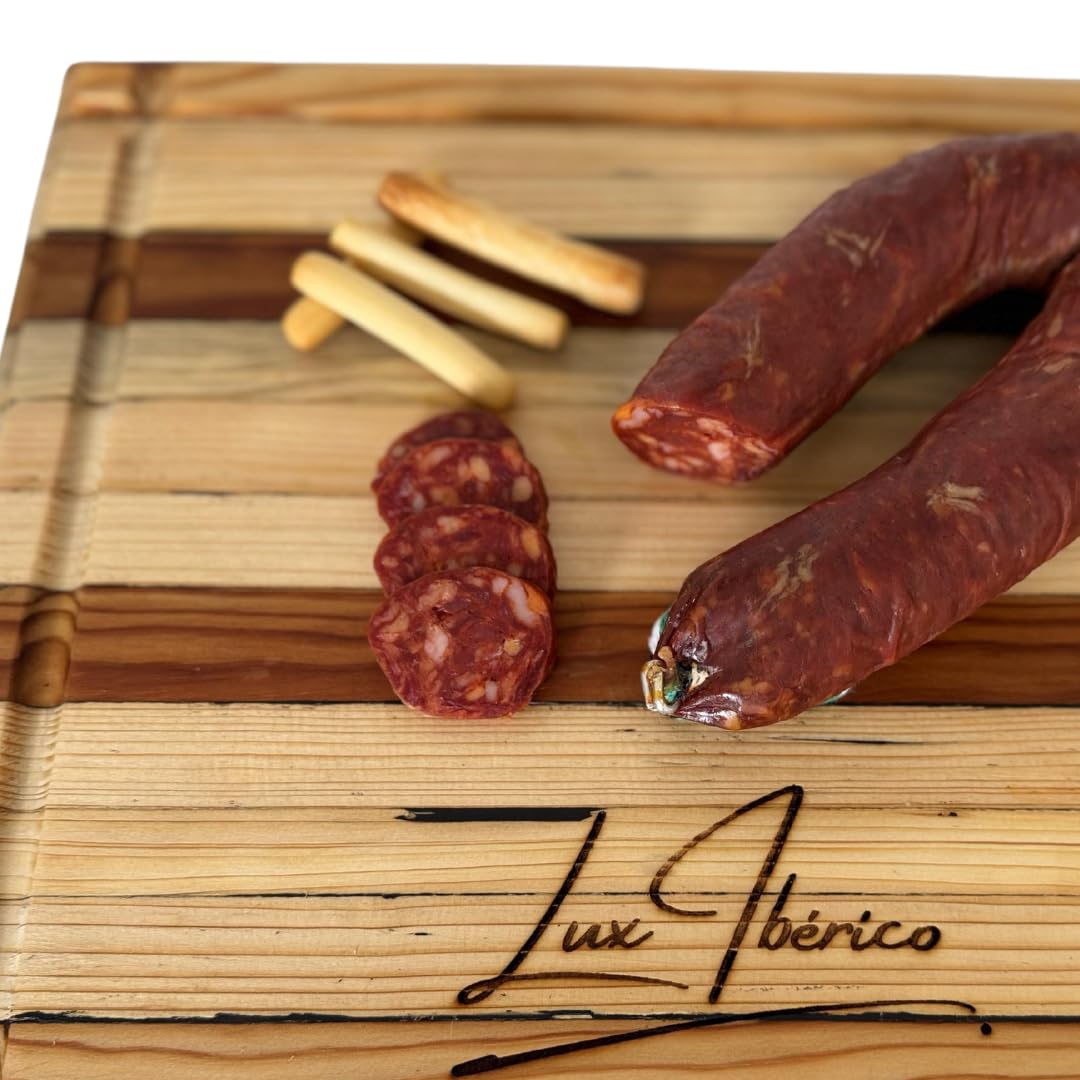 Chorizo Ibérico Picante Herrradura 350g Embutido Tradicional Extremadura