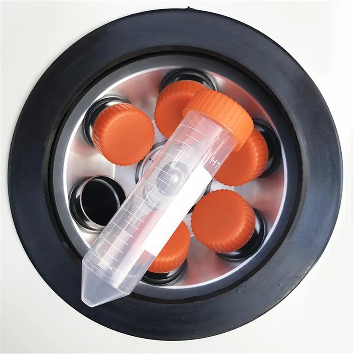 Mini Centrifuge Machine, 6 * 50ml Low Speed Electric Benchtop Centrifuge Lab Practice Laboratory Equipment Photosynthetic,Lab Centrifuges