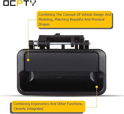 Miniatura 4 de OCPTY Manija de puerta Exterior del pasajero trasero derecho de repuesto para 1989-1994 para Geo Metro para Pontiac Firefly para Suzuki Swift manija