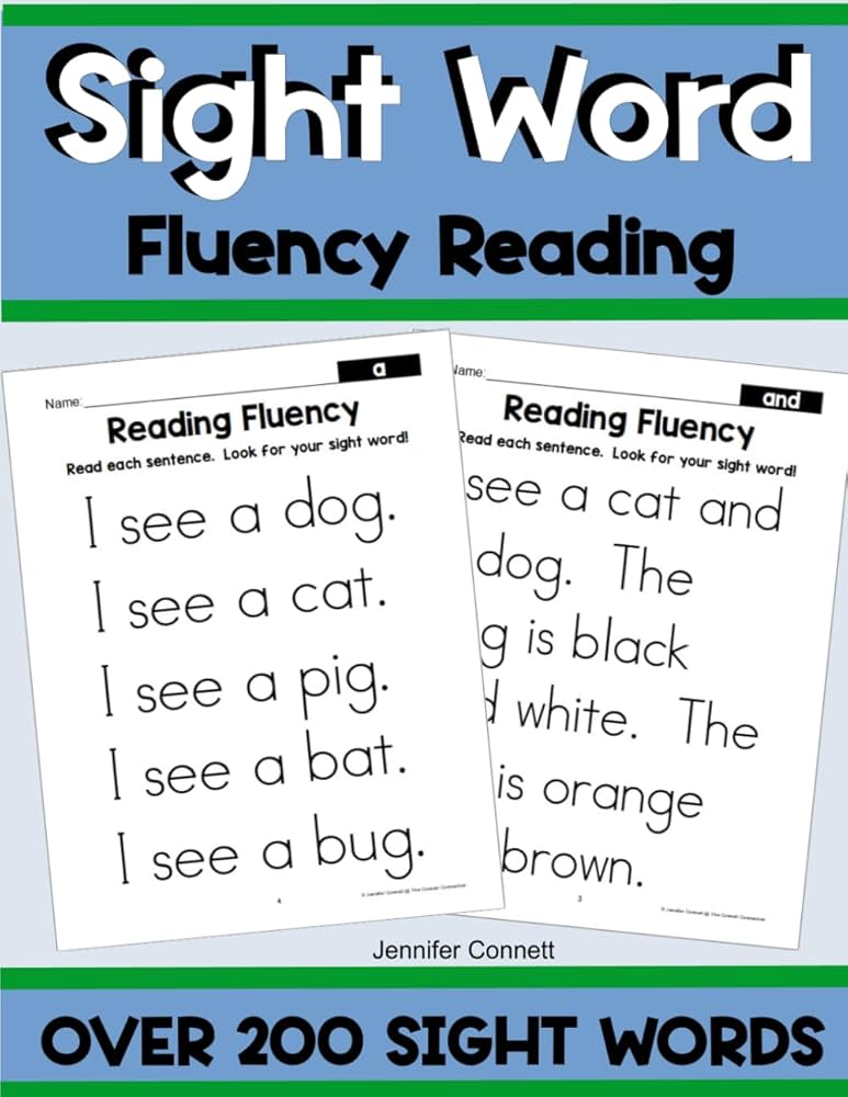 sight-word-workbook-reading-passages-first-grade-kindergarten-over-200-sight-words-for-reading-fluency-sight-word-reading-passages-fluency-workbooks-connett-jennifer-9798883094339-amazon-com-books for Free Printable Kindergarten Kindergarten Reading Passages For Fluency Sight Word Workbook Reading Passages First Grade, Kindergarten: Over 200 Sight Words for Reading Fluency (Sight Word Reading Passages Fluency Workbooks): Connett, Jennifer: 9798883094339: Amazon.com: Books for Free Printable Kindergarten Kindergarten Reading Passages For Fluency