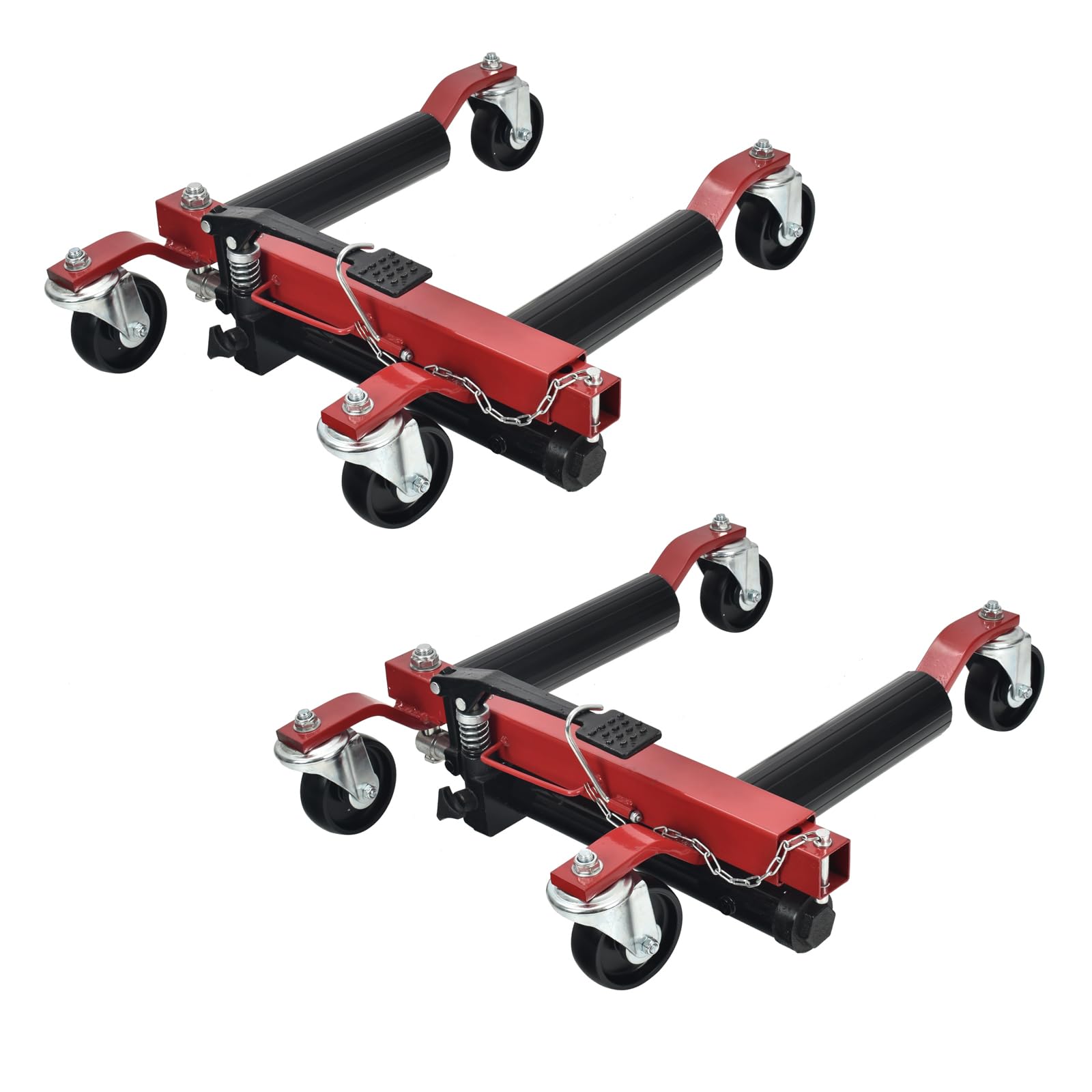 展示カーや故障車の移動に最適！ カードーリー 2個セット 1000kg