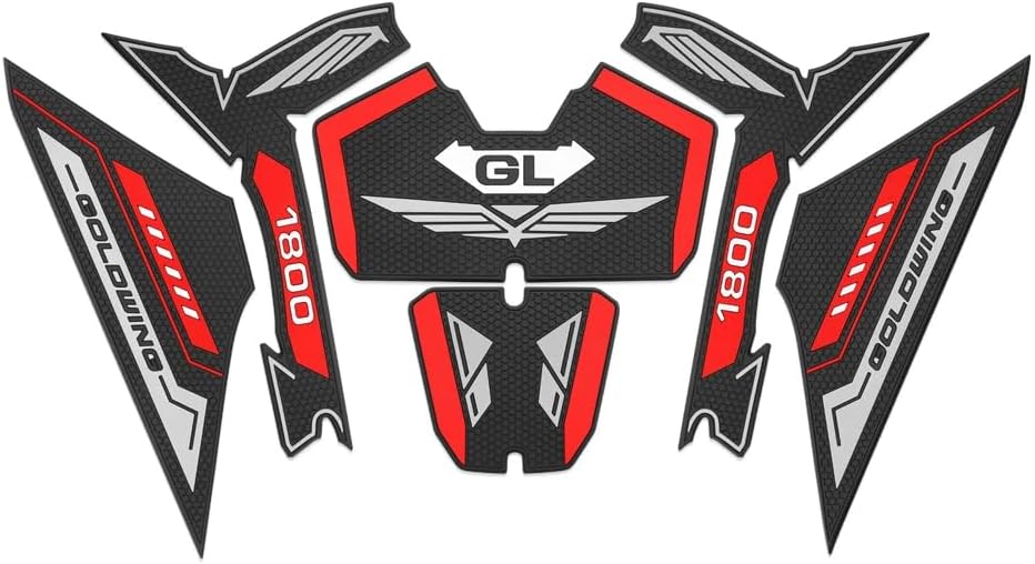 FOR Gold Wing GL1800 GL 1800 2018-2025 NEW Motorcycle Fuel Tank Cap Sticker Pad Fuel Tank Cap Anti-slip Protection Pad (red)