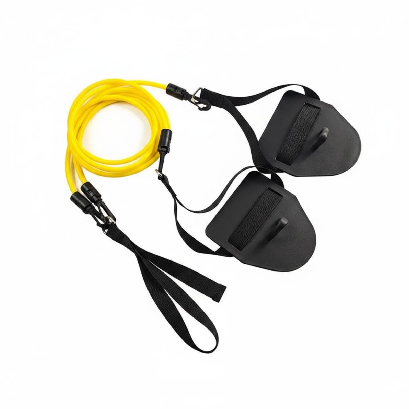 Stroke Practice Dryland Swim Resistance Cord Builds Strength Swimming Training Cord Portable Swim Arm Coach Set Ergonomic Handles for Students, Home Workout, Yellow 20LB|Sporting Goods-image-30