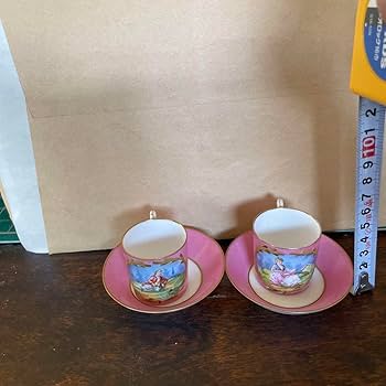 パリ窯　オールドパリス　ポンパドールピンクの愛のプレート 179939727.jpg?cmsp_timestamp=