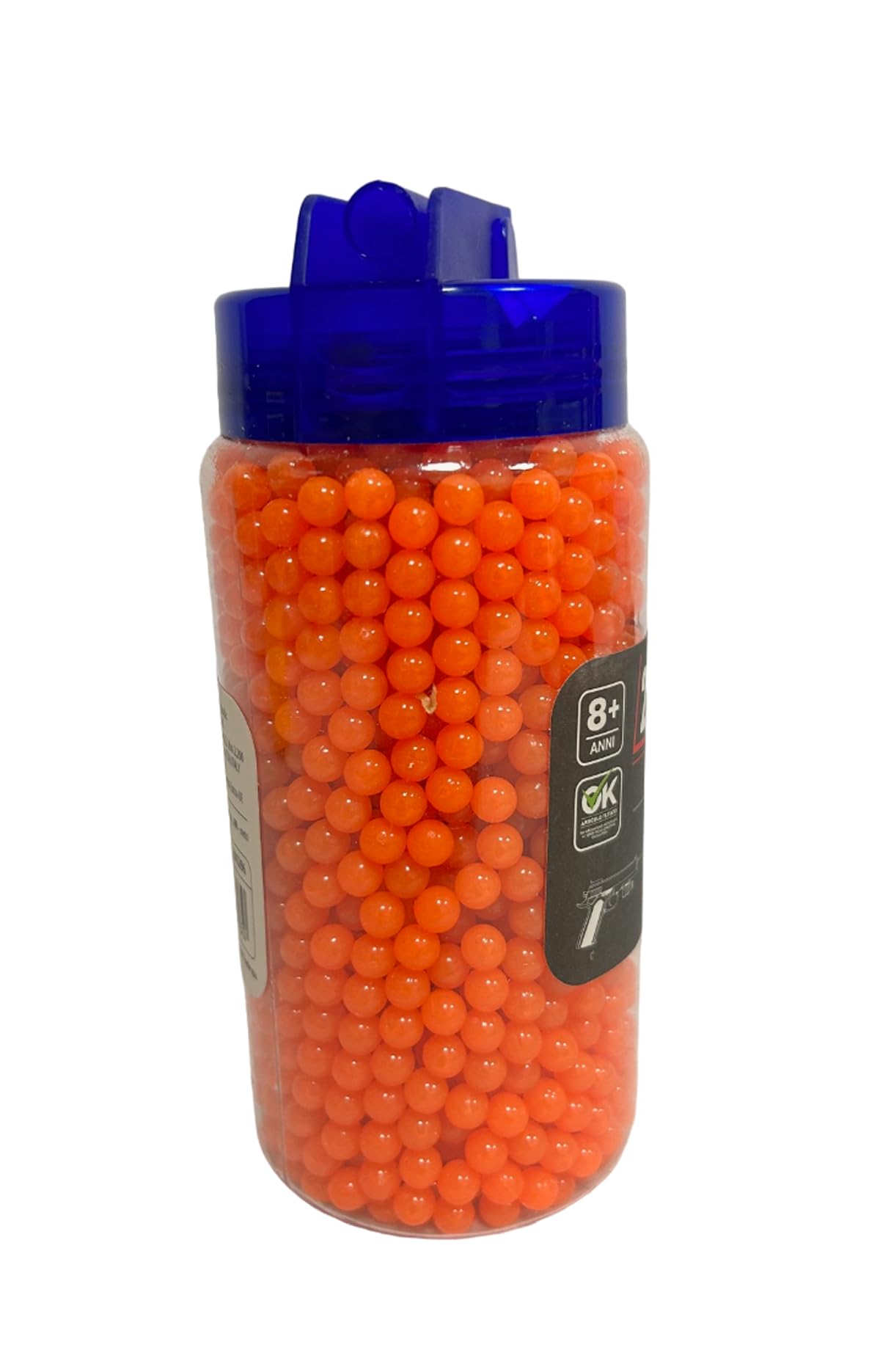 Confezione 2000 Pallini per Softair 6mm 0,12 gr Pallini per Pistola Fucile Mitra Pallini Soft Air Precisione e Alta Qualità con Beccuccio per Ricarica Rapida Biberon da 2000 Colpi,colori assortiti