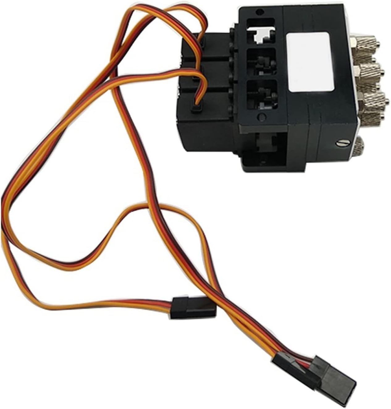 GaYouny 1Pc 2CH/3CH/4CH/7CH Hydraulic Oil Valve Controller with Servo Durable Hydraulic Oil Valve for 1/12 RC Excavator Bulldozer Parts Beatirce (Color : 3CH) : Toys & Games