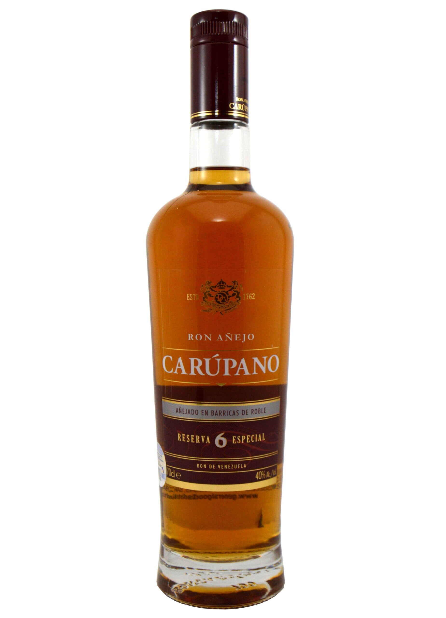 Carupano Ron Añejo Reserva Especial 6 Years 70CL 40% VOL