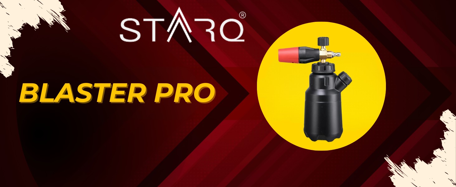 STARQ - 1 Ltr New Blaster Pro Snow Foam Lance with Unique Side