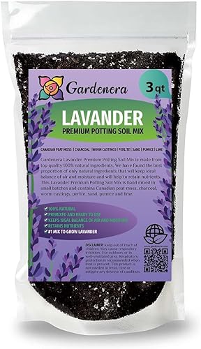 Mezcla para macetas de lavanda proporciona a tus plantas la composición perfecta del suelo, 3 cuartos de galón disponible en Yaxa El Salvador