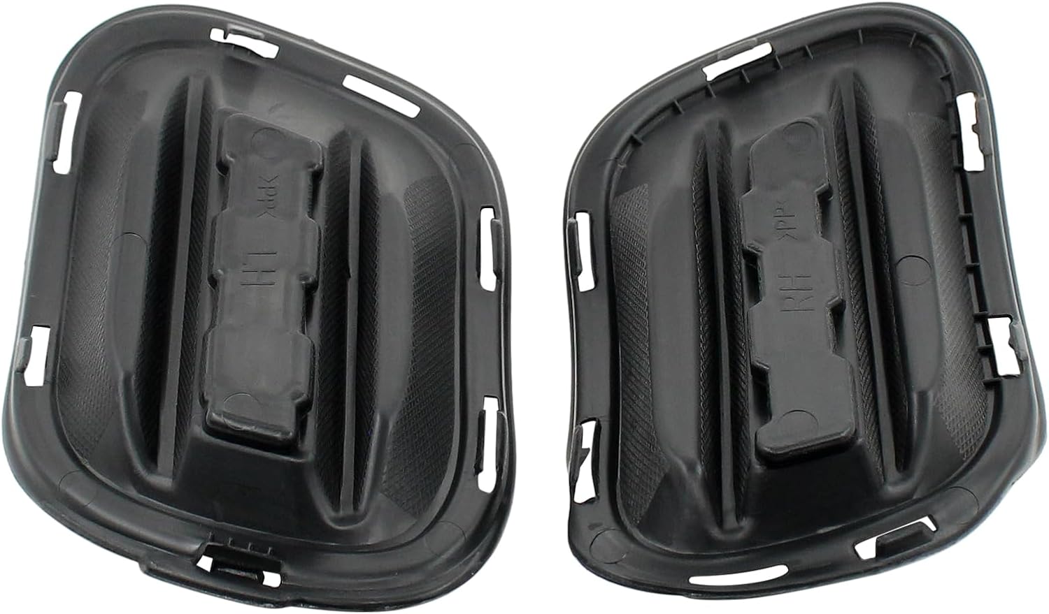 Front Driver and Passenger Side Fog Light Cover Bezel for Jeep Cherokee 2014-2018