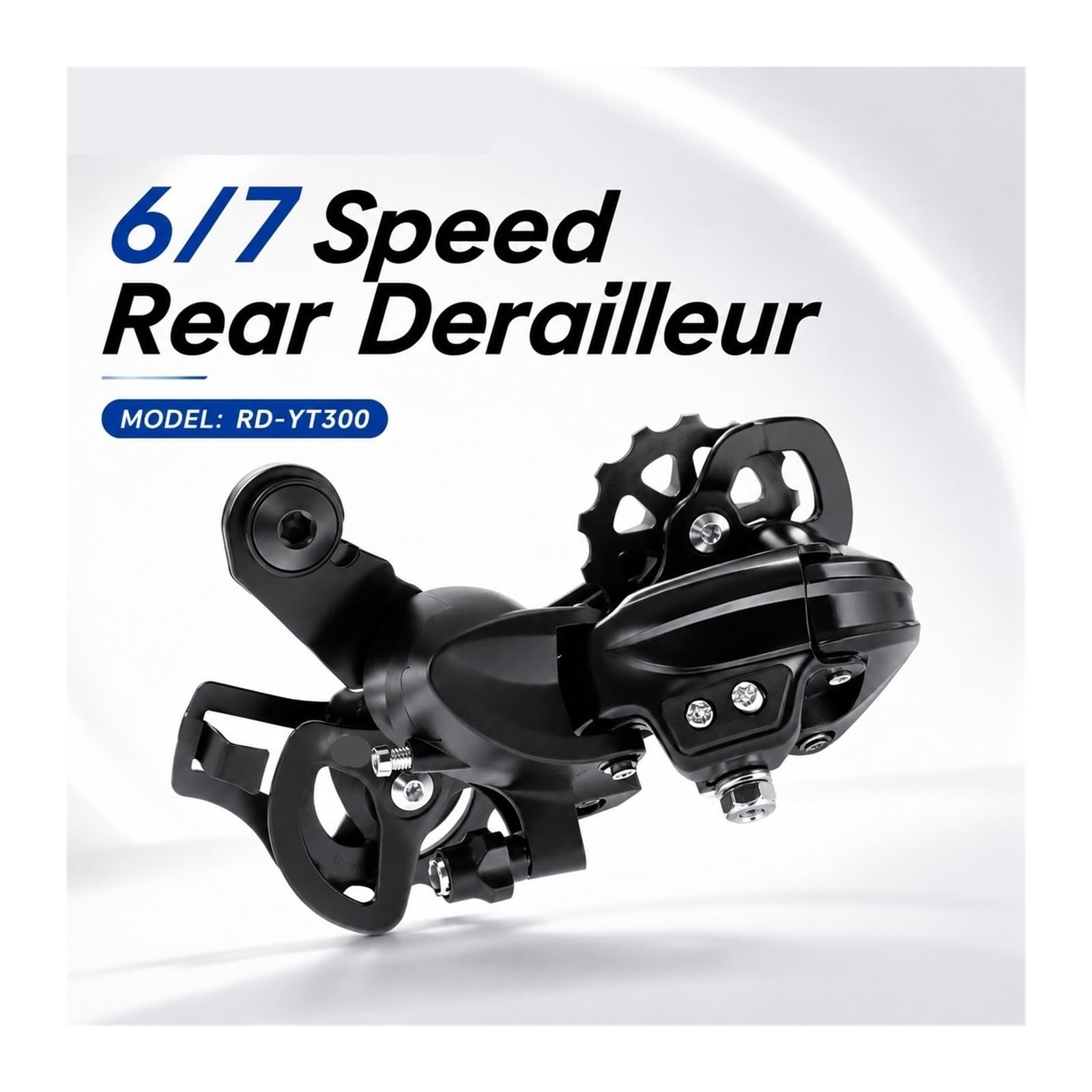 Piezas del desviador Trasero MTB YT300 de 7 velocidades
