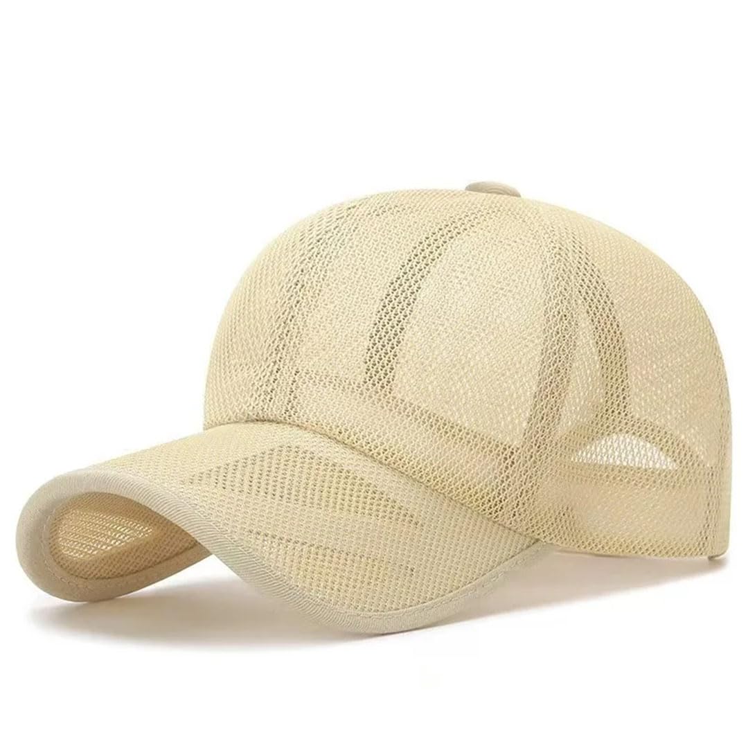 Cappellino da baseball traspirante a rete intera per uomo e donna per ombra e traspirabilità