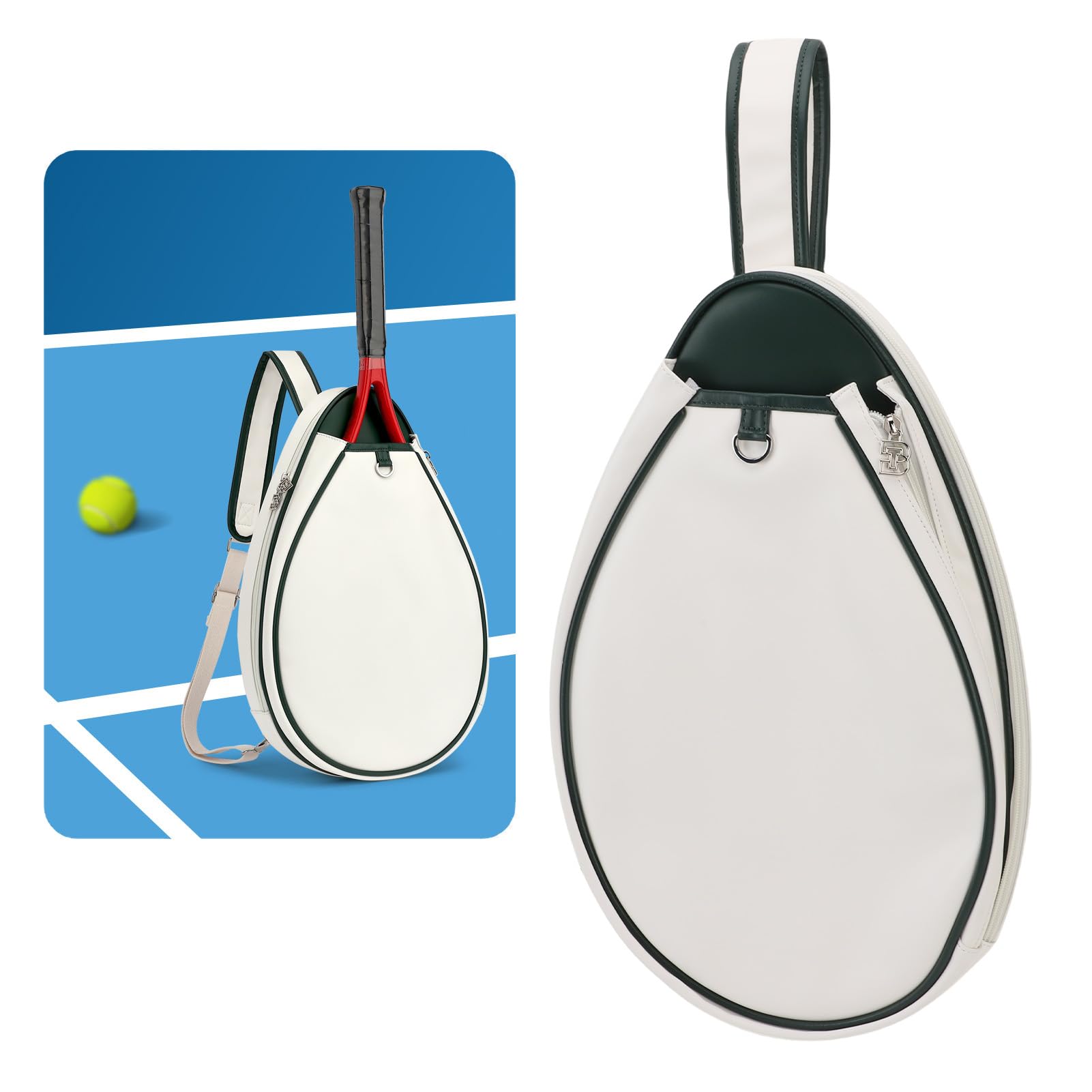 Bewinner Borsa a Tracolla Sportiva Antispruzzo per Tennis