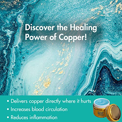 Worlds Best Cream – Natural Arthritis Pain Relief Cream using the Power of Copper – 50 ml - Thumbnail 2