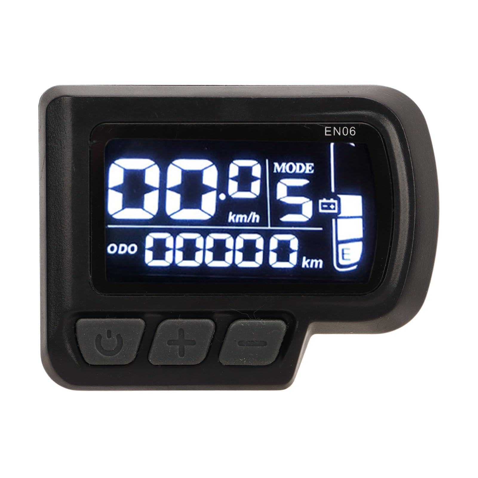 Display LCD Misuratore Display Bici Attrezzatura da Ciclismo Display LCD Bici Elettrica Misuratore Display Mountain Bike Pannello di Controllo con Cavo Impermeabile Cablaggio a 5 Conduttori