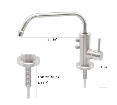 Miniatura 2 de Grifo de agua alcalina Grifo de agua potable Grifo ionizador Filtro de agua Purificación pH Regenerar grifo Sistema de filtro de agua alcalina para
