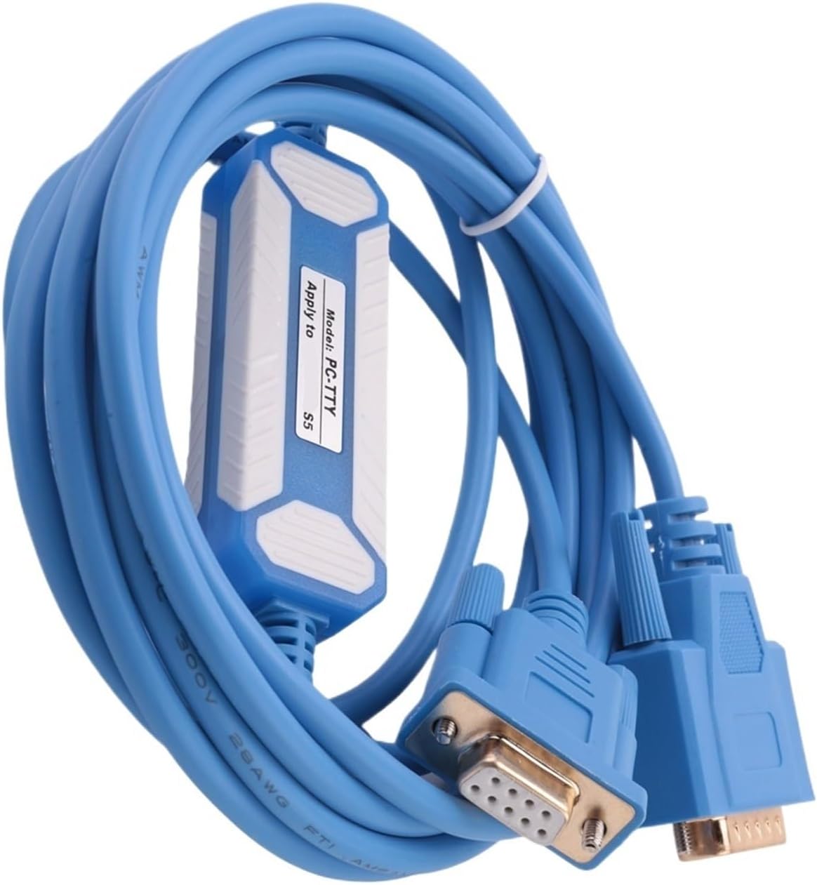 1pcs WMZS PC-TTY Programming Cable Communication Data Download Line is Suitable for S5 Series 6ES 5734-1BD20 | 1pcs WMZS PC-TTY PLC Programming Cable Communication Data Download Line is Suitable for S5 Series 6E
