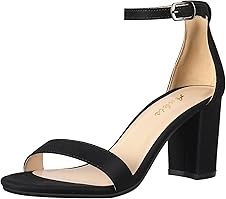 [50% off] Ankis Heels for Women Open Toe Ankle Strap Chunky Heel Sandals 2.75 InchAnkis Heels for Women Open Toe Ankle Strap Chu…
