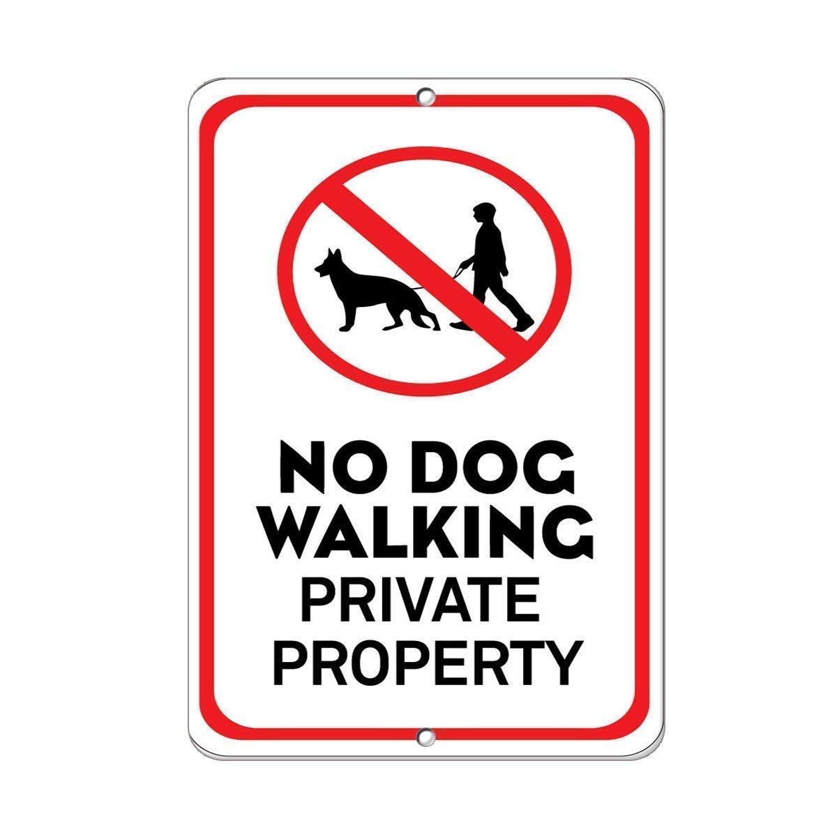 Panneau D'avertissement En Métal Aluminium Avec Motif écureuil Et