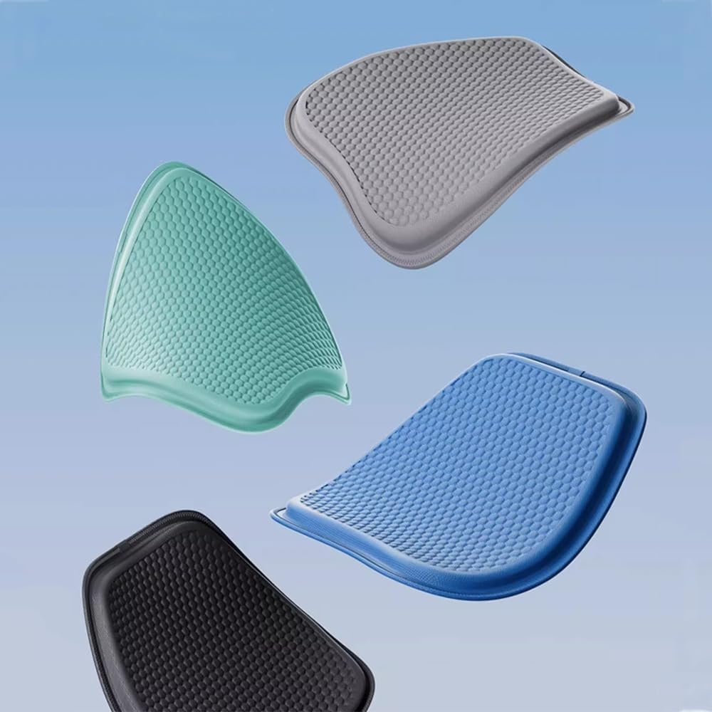 Car Seat Cushion for Chevy GMC Sierra 2500/Chevrolet 3500/Blazer EV/Chevy Trax, Driver Seat Cushion Comfortable and Durable Seat Protector to Improve Driving View Car Interior,D Black