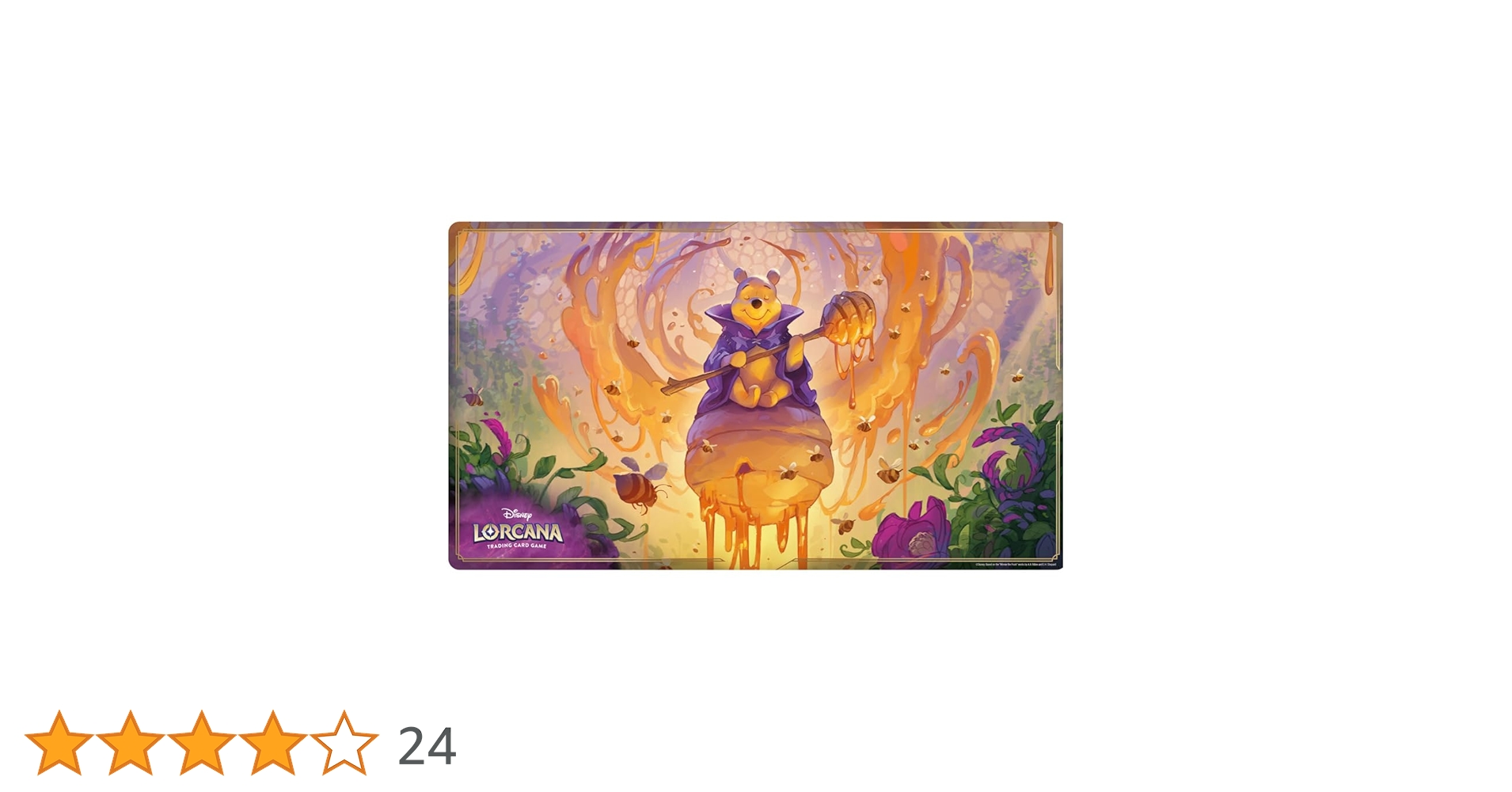 ロルカナ 公式プレイマット くまのプーさん はちみつの魔法使い　50点　まとめ Amazon | ディズニー・ロルカナ・TCG 日本語版 公式プレイマット「くま