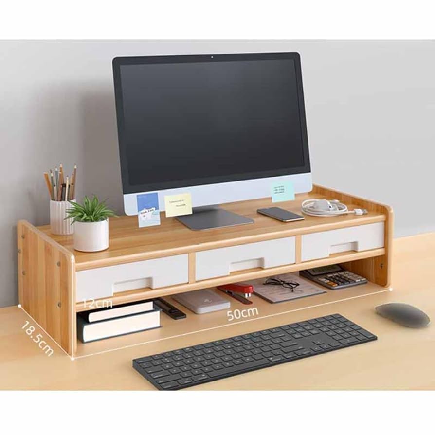 Amazon.co.jp: MJKQ9 モニタースタンド 机上ラック スタイル1