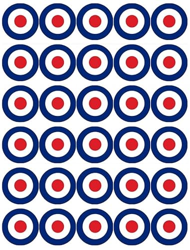 RAF Royal Air Force Military Cupcake Toppers Edible Wafer Paper Fairy Cake Toppers Birthday Cakes Decorations