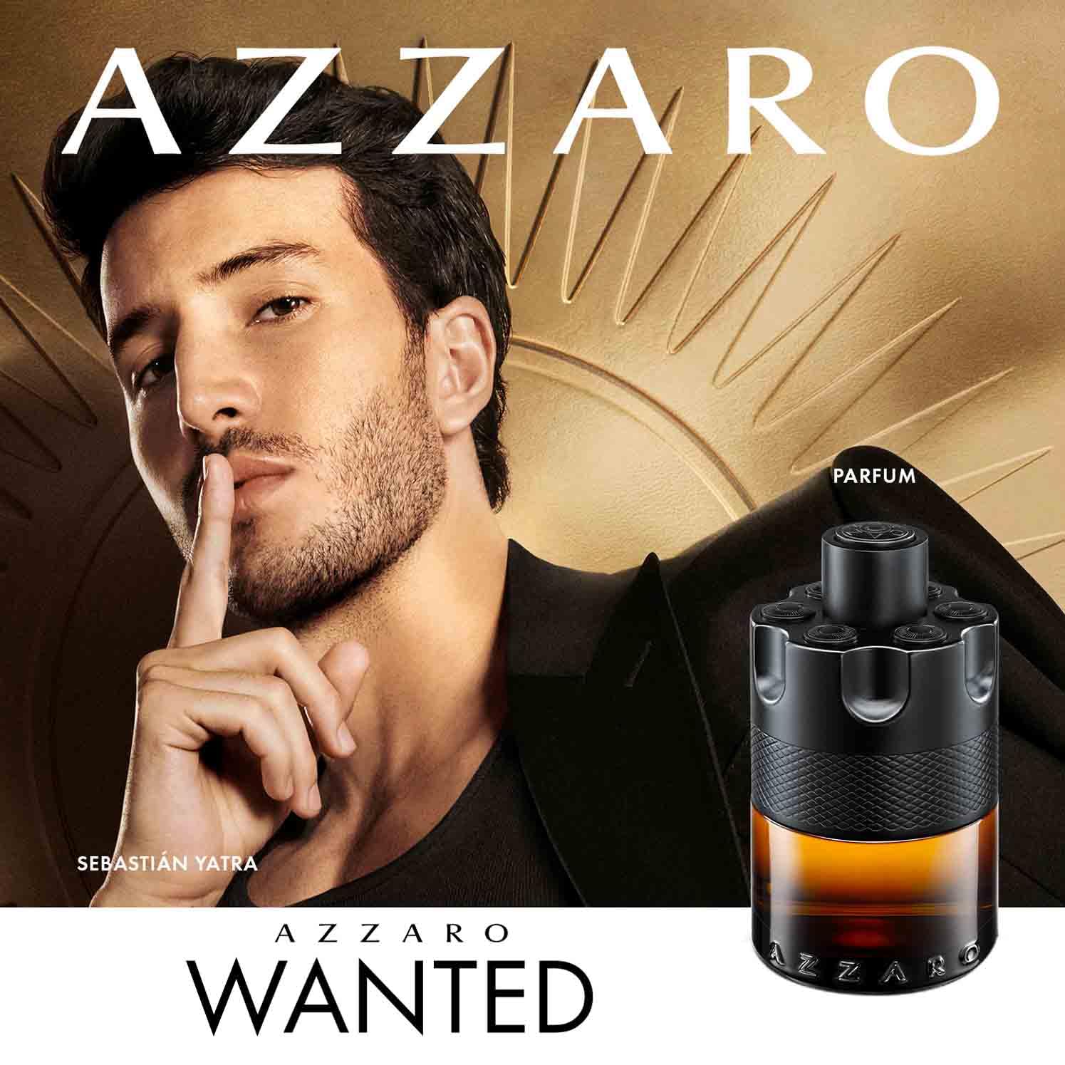 Azzaro The Most Wanted Parfum Profumo Uomo, Fragranza Maschile Speziata, Note Calde e Legnose, A Lunga Durata