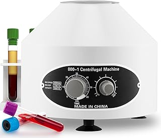 Centrifuge Machine Benchtop Electric Centrifuges with Timer and Speed Control for Lab School Scientific Research 20mlX6 Rotors (110V US Plug) (800-1)