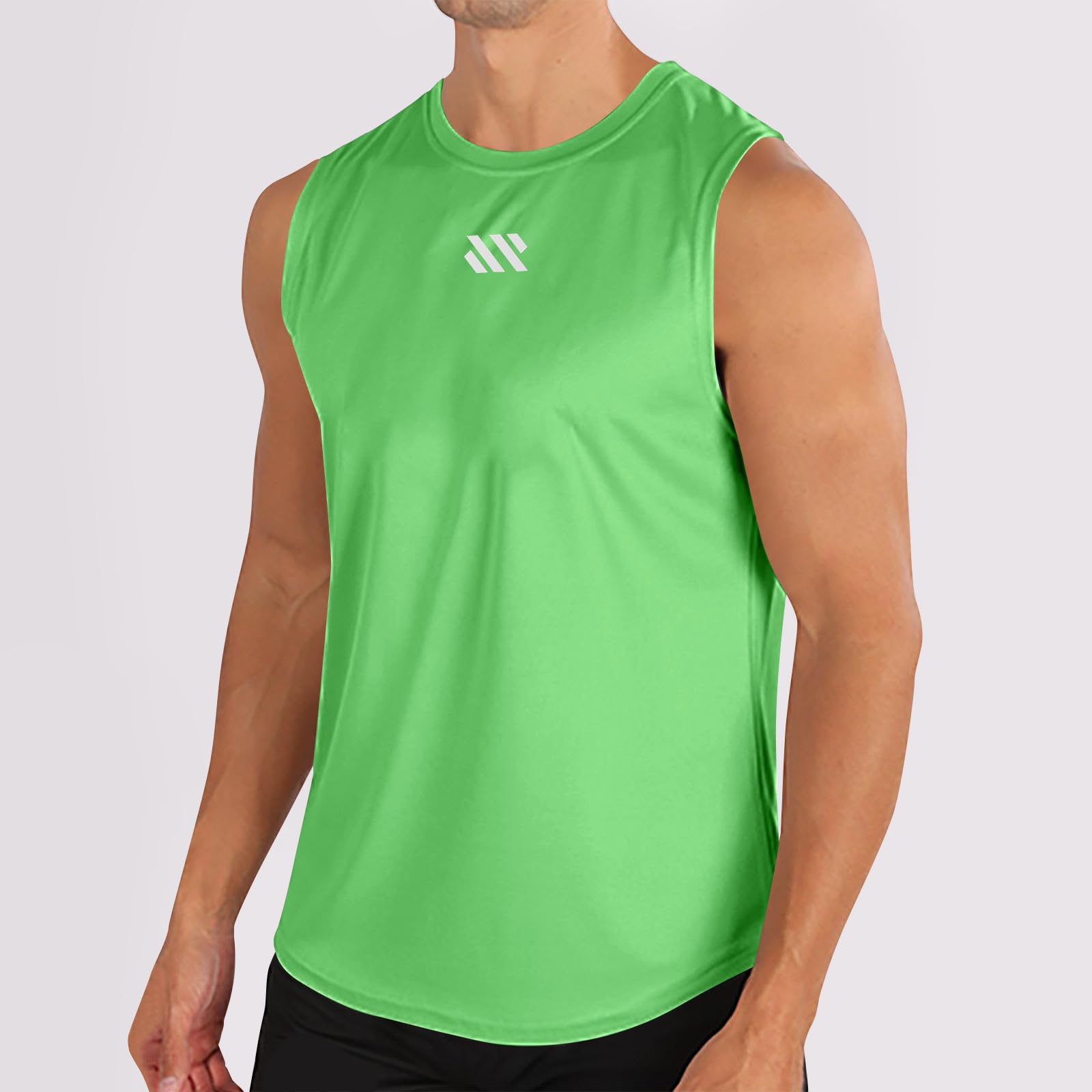 Tank Top Herren Ärmelloses Shirt Sommer Achselshirt Muskelshirt Sleeveless Funktionsshirt Sport Laufshirt Gym Bodybuilding Shirts Fitness Top für Männer M-3XL