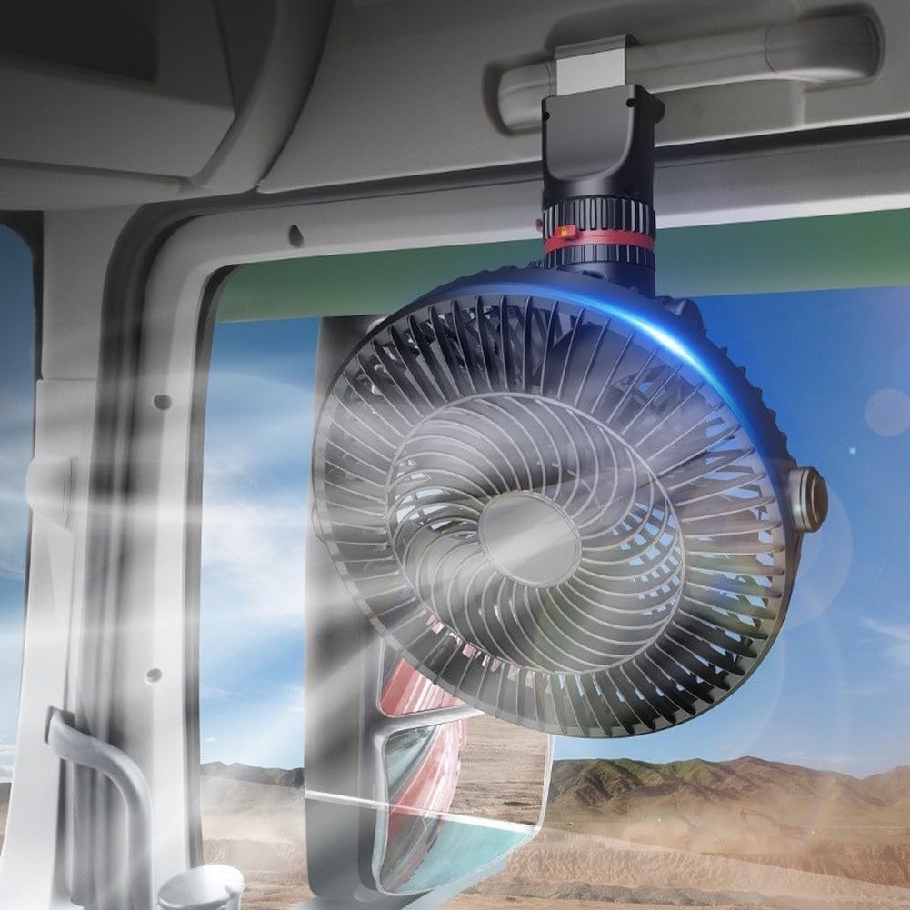 Ventilador de Cabina ABS Silencioso 24V Ventilador de Cabina