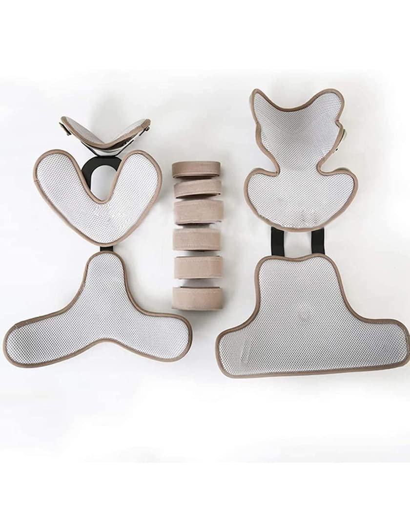 Ortesis torácica ajustable para cabeza y cuello, soporte de fijación torácica Cervical, férula de rehabilitación Cervical, soporte Lumbar en U, soporte para cuello