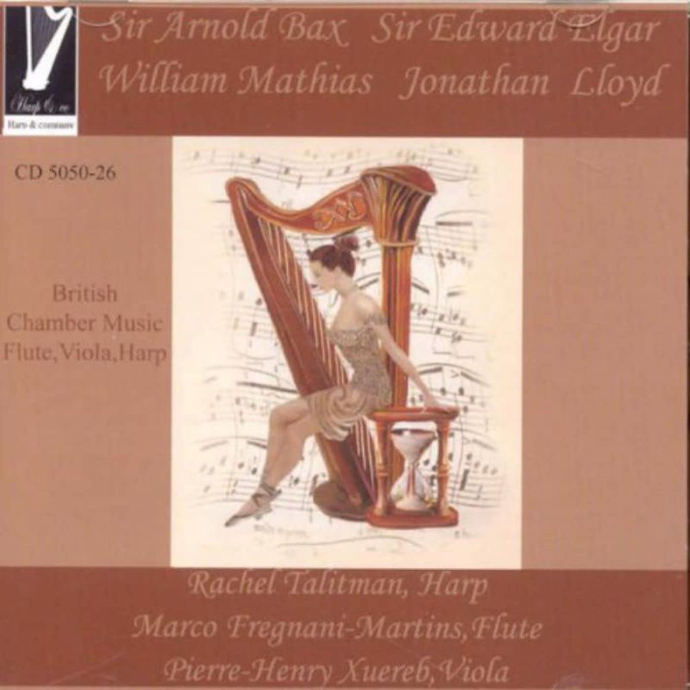 British Chamber Music, Flute, Viola, Harp