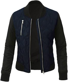 Blouson bi matière femme Clearance