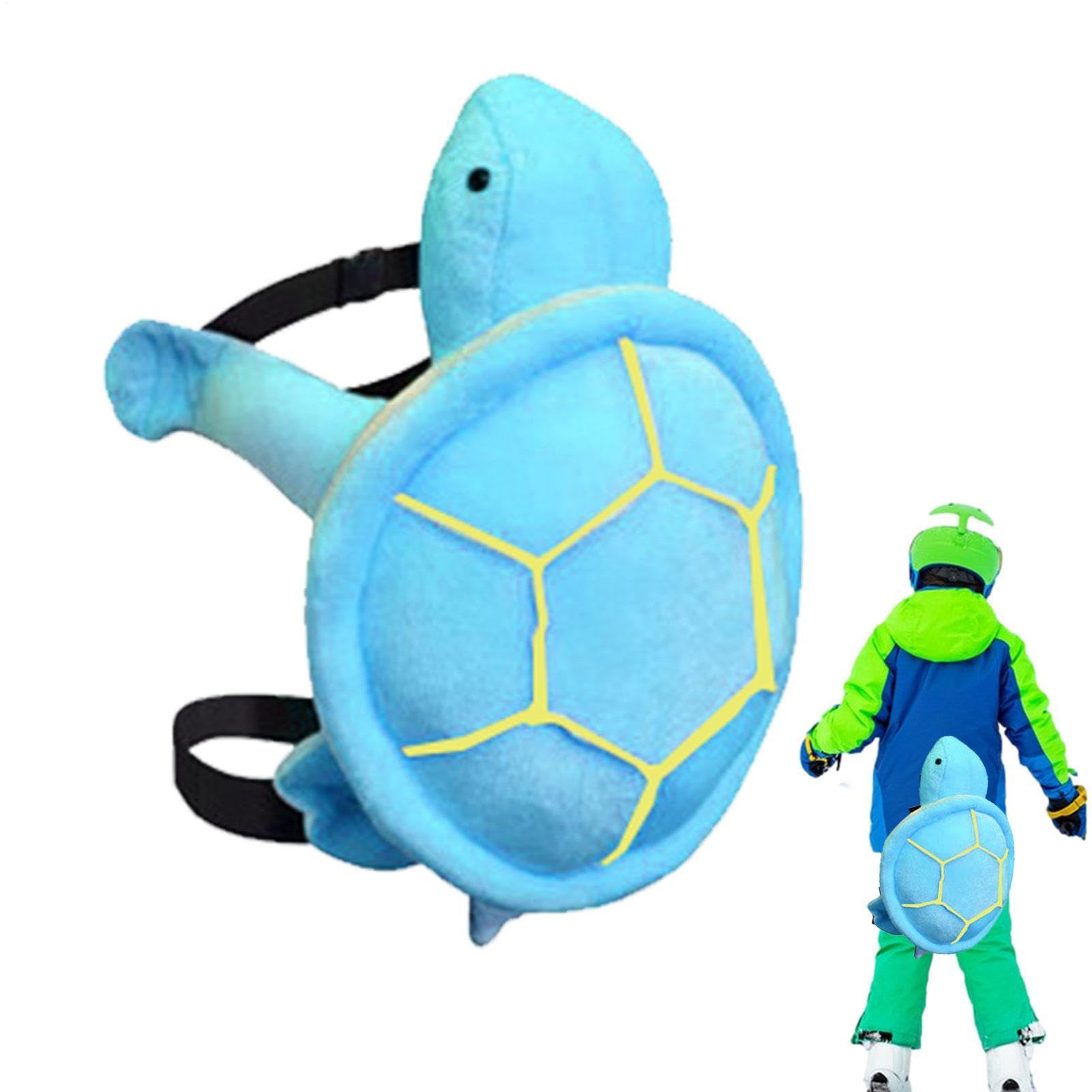 Turtle Ski Schutzausrüstung - Ski Protector Turtle, Cute Snowboard Pads | Leichter Knie-, Ellbogen- und Schulterschutz, Schutzpolster zum Skifahren und Snowboarden, verstellbar und bequem