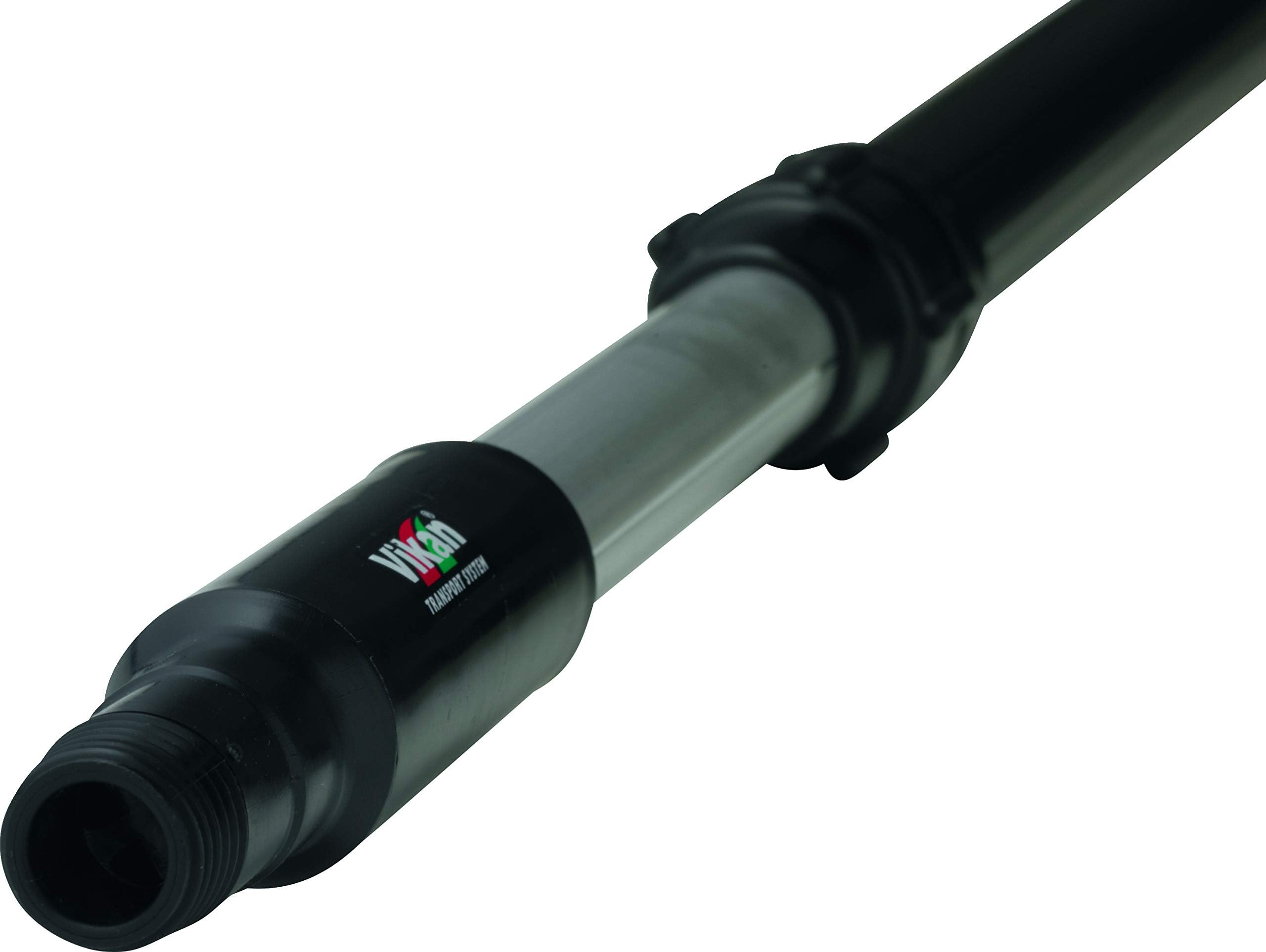 Vikan Grey Telescopic Handle With Water Flow/Click System/Aluminium / 1600 Mm