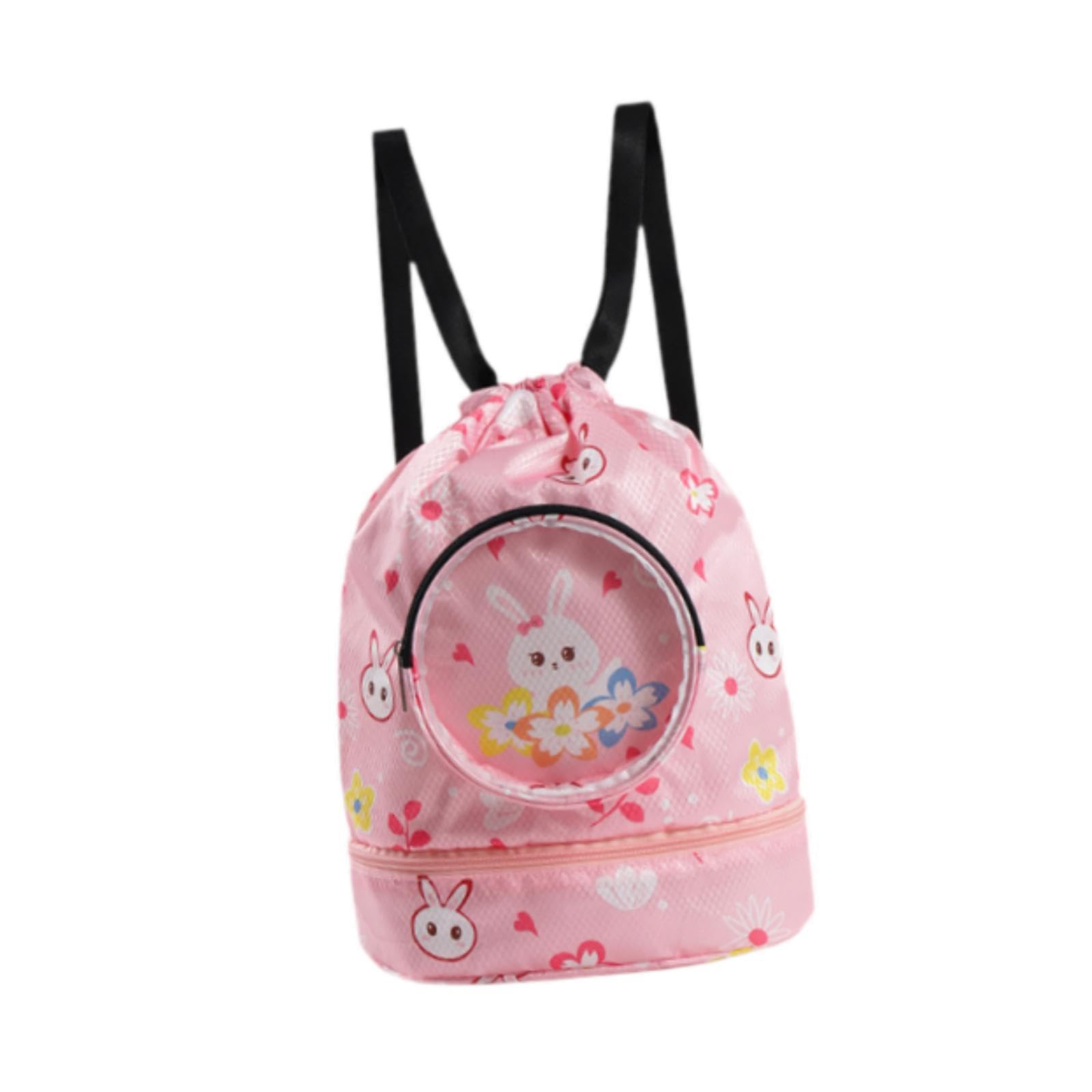 kids drawstring backpack organizer swim bag for outdoor swimming pool t