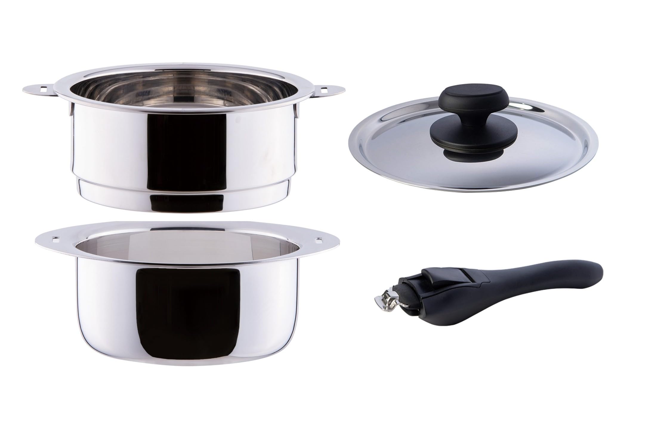 宮崎製作所 十得鍋セット 蒸し器 蓋 ハンドル付き 十得鍋セット - 宮崎製作所公式ウェブサイト