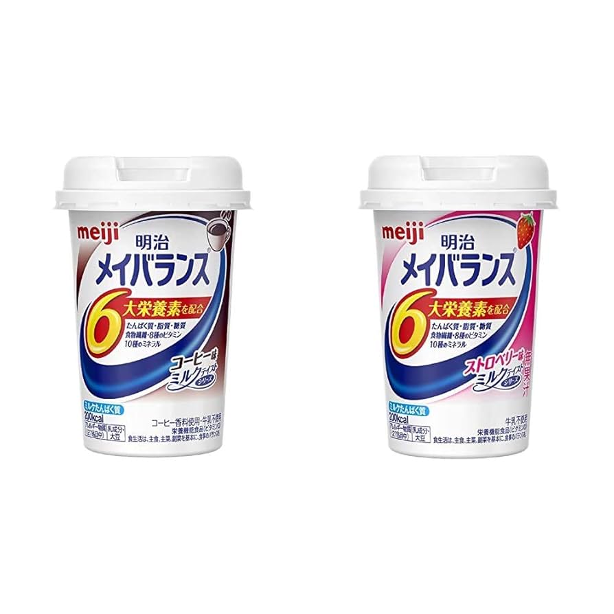 Amazon | メイバランス 【セット買い】明治 Miniカップ コーヒー