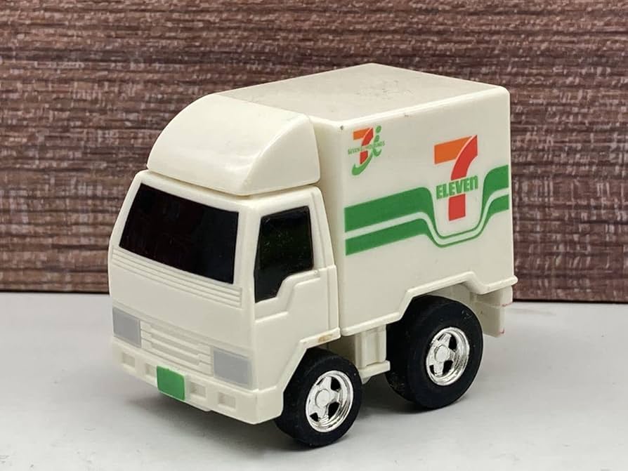 チョロQ コンビニ 各社 配送車 etc. 7台 & セブンイレブン ゴールド 限定品】チョロQ セブンイレブン 営業車 ・ 配送車 金メッキ