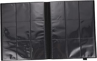 Toyvian De Cartões Cartões De Basquete Fichário Porta-Bolsa Jogando Fichário Colecionador Fichário Esportivo Cartão De Jogo Álbum Pequeno Álbum De Recortes Fichário De Futebol