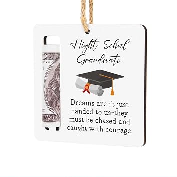 High School Graduation Money Holder 2025 Class of 2025 Decorations Graduation Gifts for Her Him Girl Boy High School Graduates Gift Money Holder Decoration Party