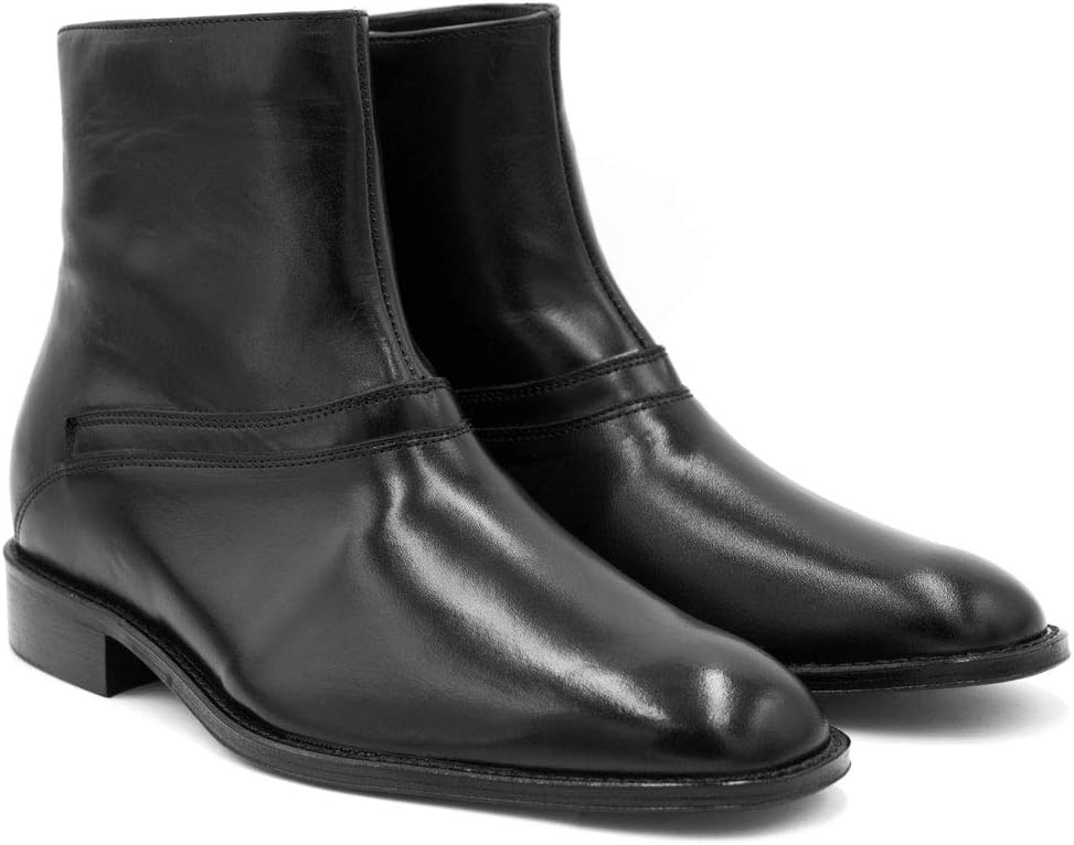 Masaltos Elevator Shoes With Invisible Insole, height Increasing Shoes For Men. Be Taller 2.75 inches/7 cm. Model Spoleto
